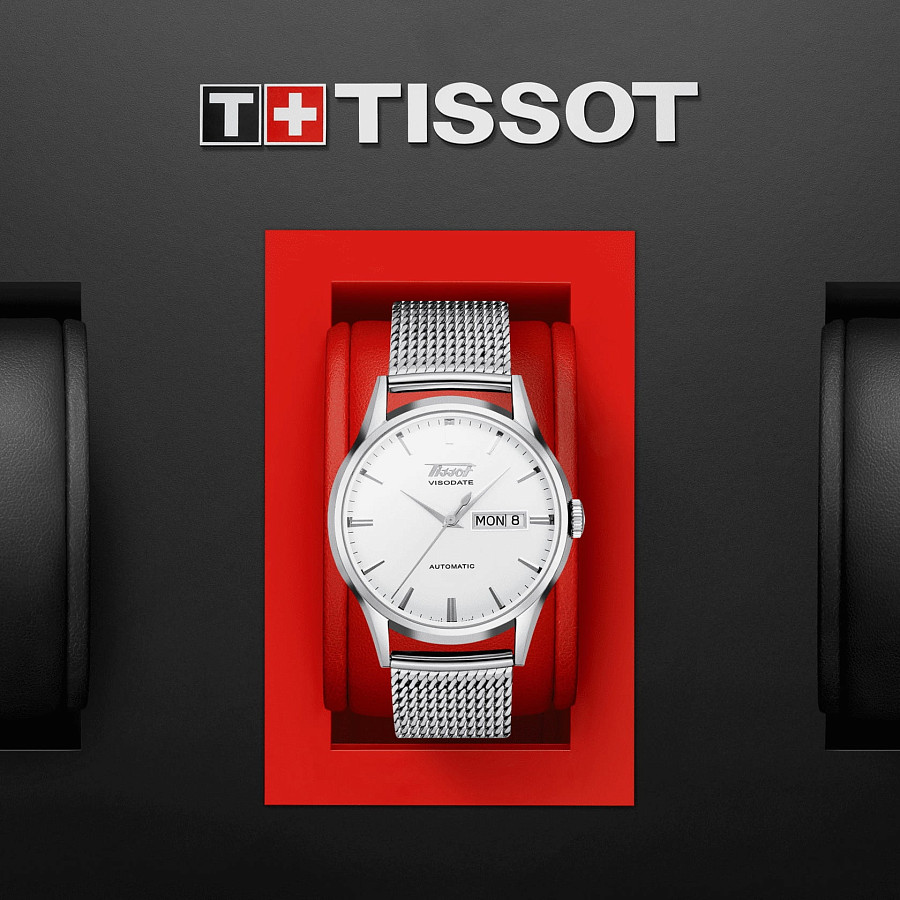 Часы Tissot Heritage Visodate Automatic T019.430.11.031.00 — нержавеющая сталь, мужские