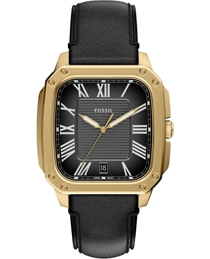 Часы Fossil Crosby FS6151 — мужские, черный
