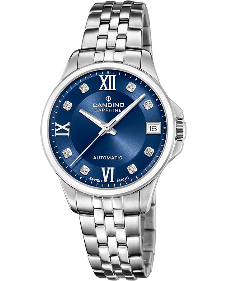 Часы Candino Automatic Ladies C4770/4 — женские, синий