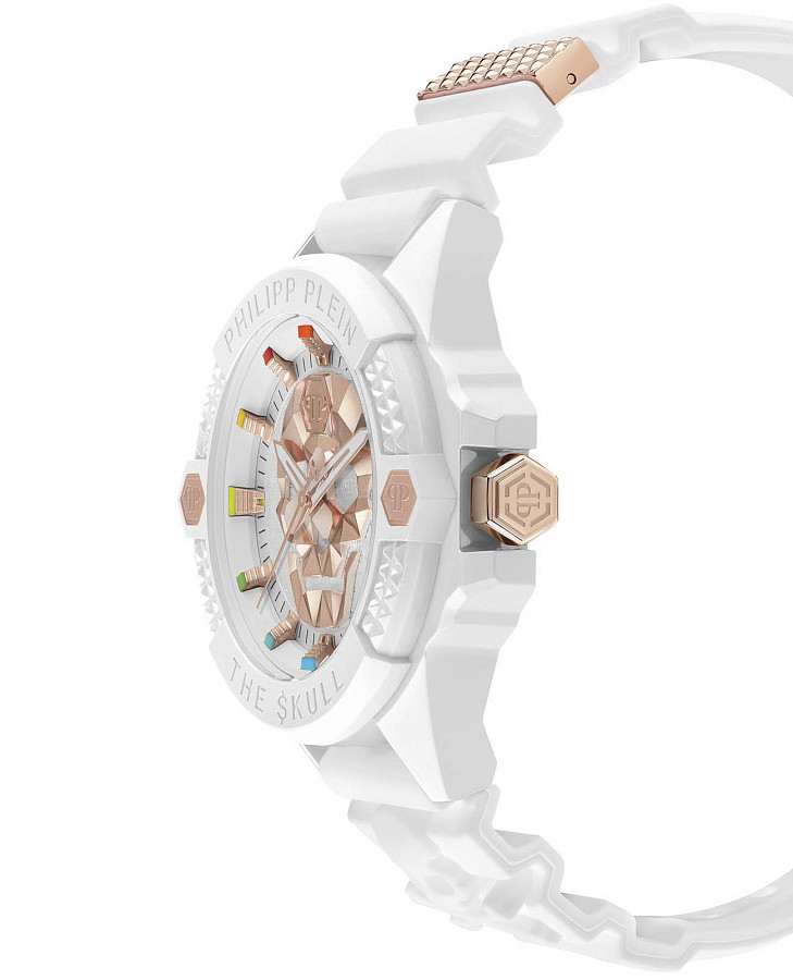 Часы Philipp Plein The Skull Ecoceramic PWUBA0123 — силикон, мужские