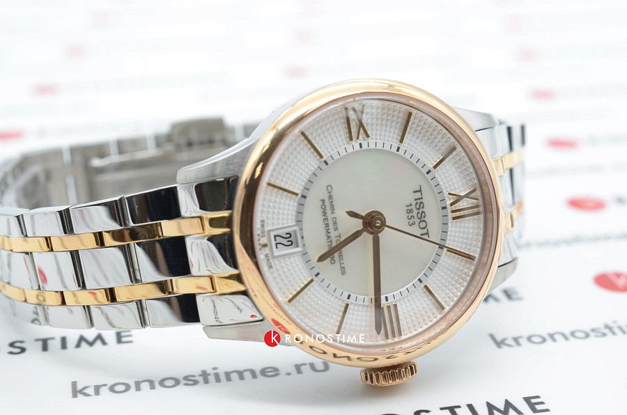 Часы Tissot Chemin des Tourelles Powermatic 80 Lady T099.207.22.118.02 — артикул T0992072211802