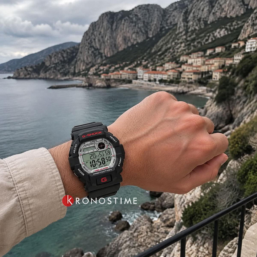 Часы Casio G-Shock GD-350S-1 — кварцевые, пластик