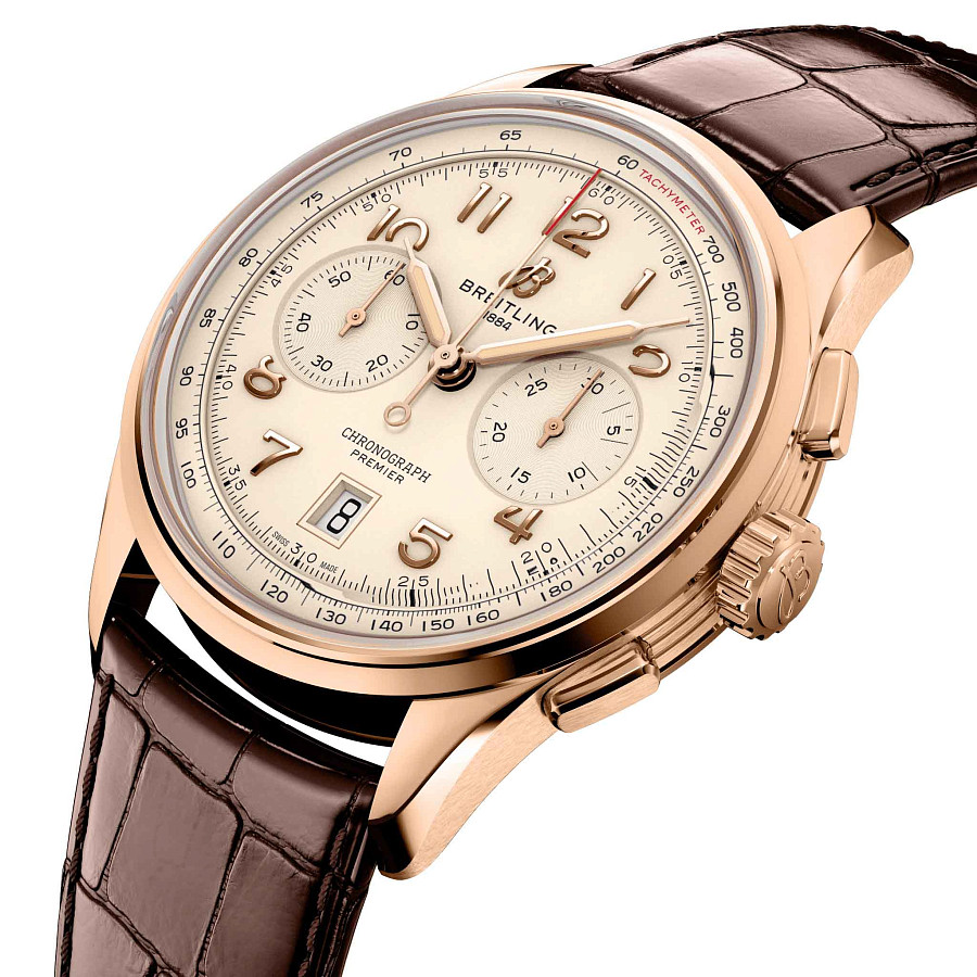 Часы Breitling Premier B01 Chronograph 42 RB0145371G1P1 — Швейцария, механические