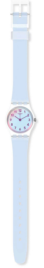 Часы Swatch Lady LK396 — голубой, пластик
