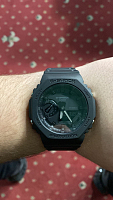 Фото покупателя: Японские часы Casio G-Shock GA-2100-1A1NDR (GA-2100-1A1)