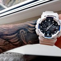 Фото покупателя: Японские часы Casio G-Shock GA-100B-7ADR (GA-100B-7A)