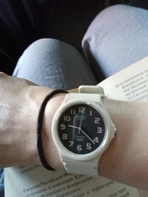 Фото покупателя: Японские наручные часы Casio Collection MQ-24UC-8BDF (MQ-24UC-8B)