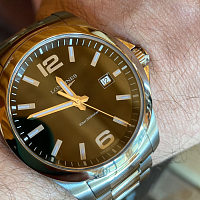 Фото покупателя: Швейцарские часы Longines Conquest L3.759.4.58.6