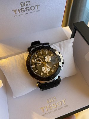 Фото покупателя: Швейцарские наручные часы Tissot T-Race Chronograph T115.417.27.061.00 с хронографом