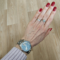 Фото покупателя: Швейцарские механические часы Hamilton Jazzmaster Open Heart Auto H32215140