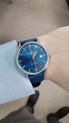 Фото покупателя: Швейцарские механические наручные часы Certina DS-1 Powermatic 80 C029.807.11.041.02