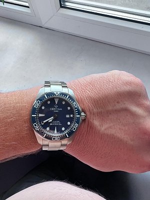 Фото покупателя: Швейцарские механические керамические наручные часы Certina DS Action Diver C032.607.11.041.00