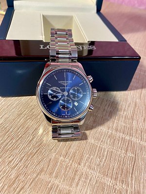 Фото покупателя: Швейцарские механические наручные часы Longines Master Collection L2.859.4.92.6 с хронографом