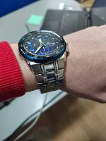 Фото покупателя: Японские часы Casio Edifice EFR-539D-1A2VUDF (EFR-539D-1A2)