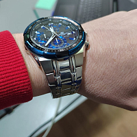 Фото покупателя: Японские часы Casio Edifice EFR-539D-1A2VUDF (EFR-539D-1A2)