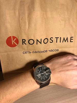 Фото покупателя: Итальянские наручные часы Diesel MS9 Chrono DZ1206