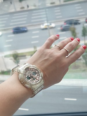 Фото покупателя: Японские наручные часы Casio G-Shock GMA-S120SR-7A