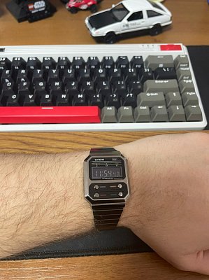 Фото покупателя: Японские наручные часы Casio Vintage A100WEGG-1AEF