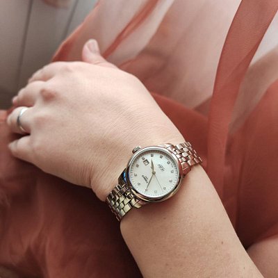 Фото покупателя: Швейцарские механические наручные часы Tissot Le Locle Automatic Lady T006.207.11.116.00