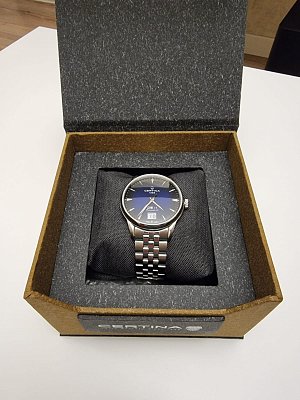 Фото покупателя: Швейцарские механические наручные часы Certina DS-1 Big Date Powermatic 80 C029.426.11.041.00