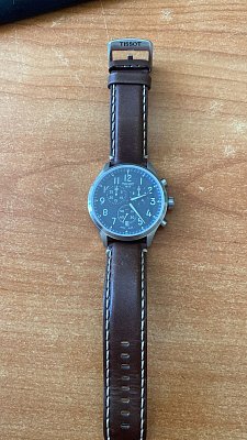 Фото покупателя: Швейцарские наручные часы Tissot Chrono XL Vintage T116.617.16.042.00 с хронографом