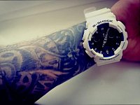 Фото покупателя: Японские часы Casio G-Shock GA-100B-7ADR (GA-100B-7A)