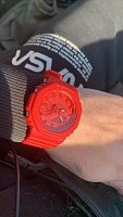 Фото покупателя: Японские часы Casio G-Shock GA-2100-4ADR (GA-2100-4A)