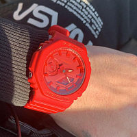 Фото покупателя: Японские часы Casio G-Shock GA-2100-4ADR (GA-2100-4A)