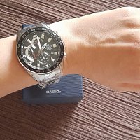 Фото покупателя: Японские часы Casio Edifice EFV-550D-1AVUDF (EFV-550D-1A)