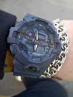 Фото покупателя: Японские часы Casio G-Shock GA-700CA-2ADR (GA-700CA-2A)