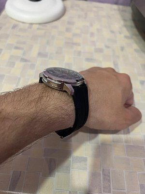 Фото покупателя: Швейцарские наручные часы Tissot PRC 200 Chronograph T114.417.17.057.00 с хронографом
