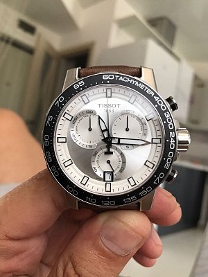 Фото покупателя: Швейцарские наручные часы Tissot SuperSport Chrono T125.617.16.031.00 с хронографом