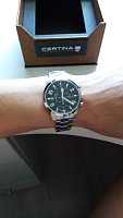 Фото покупателя: Швейцарские механические наручные часы Certina Ds Podium Chronograph Automatic C034.427.11.057.00 с хронографом