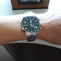 Фото покупателя: Швейцарские механические наручные часы Certina Ds Podium Chronograph Automatic C034.427.11.057.00 с хронографом