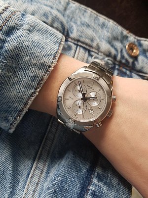 Фото покупателя: Швейцарские наручные часы Tissot PR 100 Sport Chic T101.910.11.031.00