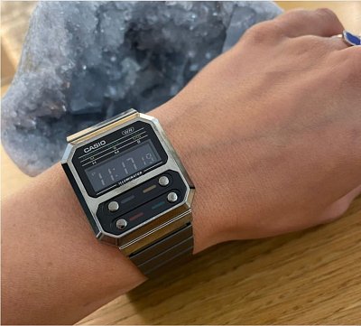 Фото покупателя: Японские наручные часы Casio Vintage A100WEGG-1AEF