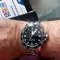 Фото покупателя: Швейцарские механические часы Tissot Seastar 1000 Powermatic 80 T120.407.11.051.00
