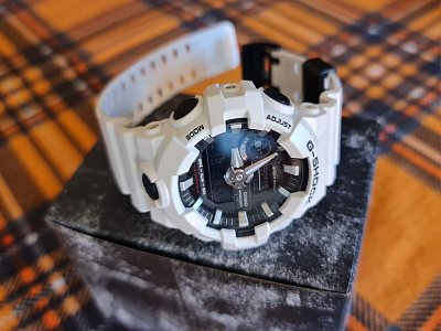 Фото покупателя: Японские наручные часы Casio G-Shock GA-700-7ADR (GA-700-7A) с хронографом