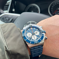 Фото покупателя: Швейцарские механические часы Breitling Super Chronomat B01 44 AB0136161C1S1