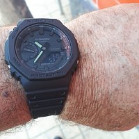 Фото покупателя: Японские часы Casio G-Shock GA-2100-1A1NDR (GA-2100-1A1)