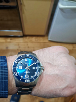 Фото покупателя: Швейцарские механические часы Longines HydroConquest L3.782.4.96.6