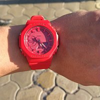 Фото покупателя: Японские часы Casio G-Shock GA-2100-4ADR (GA-2100-4A)