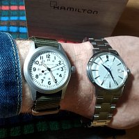 Фото покупателя: Швейцарские механические часы Hamilton Khaki Field Mechanical H69439411
