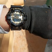 Фото покупателя: Японские часы Casio G-Shock GA-710GB-1A
