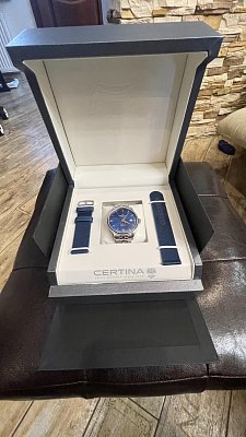 Фото покупателя: Швейцарские механические наручные часы Certina DS-1 Powermatic 80 C029.807.11.041.02