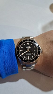 Фото покупателя: Швейцарские механические наручные часы Certina DS Action Diver Powermatic 38 MM C032.807.11.051.00