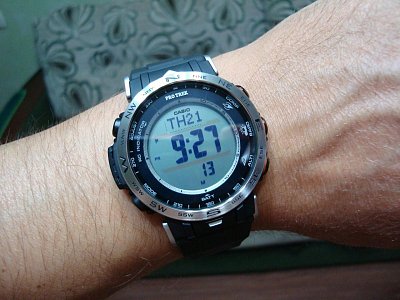 Фото покупателя: Японские наручные часы Casio Pro Trek PRW-30-1A