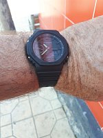 Фото покупателя: Японские часы Casio G-Shock GA-2100-1A1NDR (GA-2100-1A1)