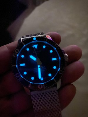 Фото покупателя: Швейцарские механические керамические наручные часы Tissot Seastar 1000 Powermatic 80 T120.407.11.091.00