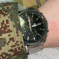 Фото покупателя: Японские часы Casio Edifice EFV-610D-1AVUDF (EFV-610D-1A)
